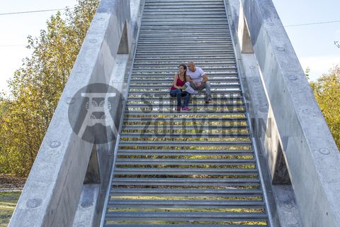 Die turmartige Aussichtsplattform der Künstlergruppe Observatorium im ZOLLVEREIN® Park ermöglicht neue Blickwinkel auf das Kokereigelände.
Areal C [Kokerei]